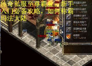 传奇私服至尊霸业:新手入门必备攻略,如何称霸玛法大陆 传奇私服至尊霸业:新手入门必备攻略,如何称霸玛法大陆
