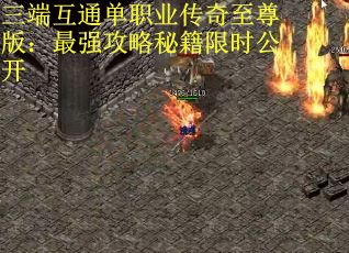 三端互通单职业传奇至尊版:最强攻略秘籍限时公开 三端互通单职业传奇至尊版:最强攻略秘籍限时公开