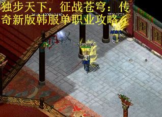 独步天下,征战苍穹:传奇新版韩服单职业攻略 独步天下,征战苍穹:传奇新版韩服单职业攻略