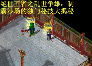 绝世王者之乱世争雄：制霸沙场的独门秘技大揭秘