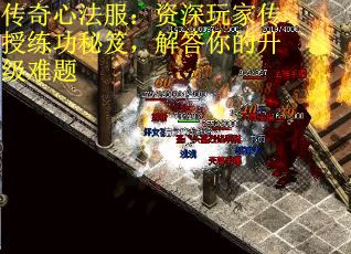 传奇心法服：资深玩家传授练功秘笈，解答你的升级难题
