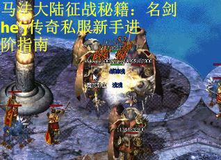 马法大陆征战秘籍：名剑he'j传奇私服新手进阶指南