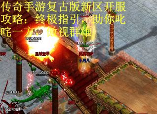传奇手游复古版新区开服攻略：终极指引，助你叱咤一方，傲视群雄