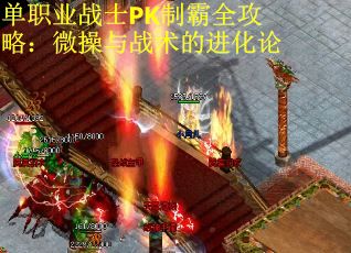 单职业战士PK制霸全攻略：微操与战术的进化论