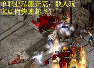 单职业私服开荒:散人玩家如何快速起飞? 单职业私服开荒:散人玩家如何快速起飞?