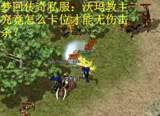 梦回传奇私服：沃玛教主究竟怎么卡位才能无伤击杀？