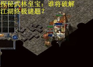 探秘武林至宝：谁将破解江湖终极谜题？