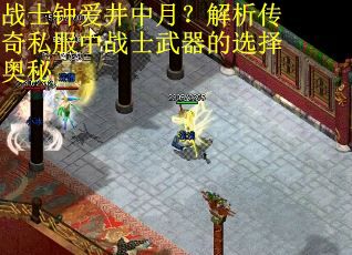 战士钟爱井中月？解析传奇私服中战士武器的选择奥秘